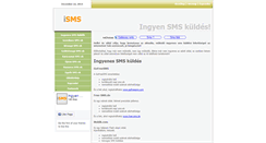 Desktop Screenshot of ingyensms.dolgok.com
