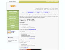 Tablet Screenshot of ingyensms.dolgok.com